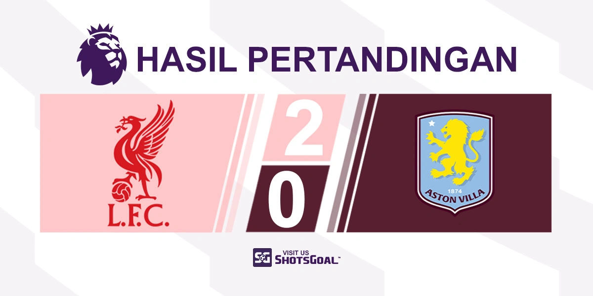 Liverpool 2-0 Aston Villa - Liverpool Kembali ke Jalur Kemenangan