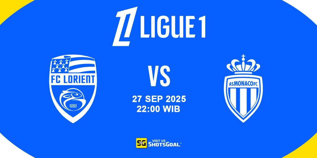 Prediksi Liga Prancis: Lorient vs Monaco 27 September 2025