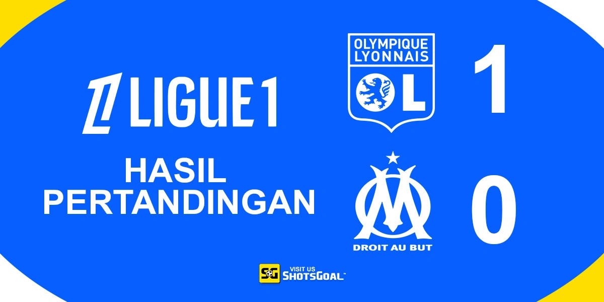 Lyon 1-0 Marseille - Lyon Raih Kemenangan Dramatis