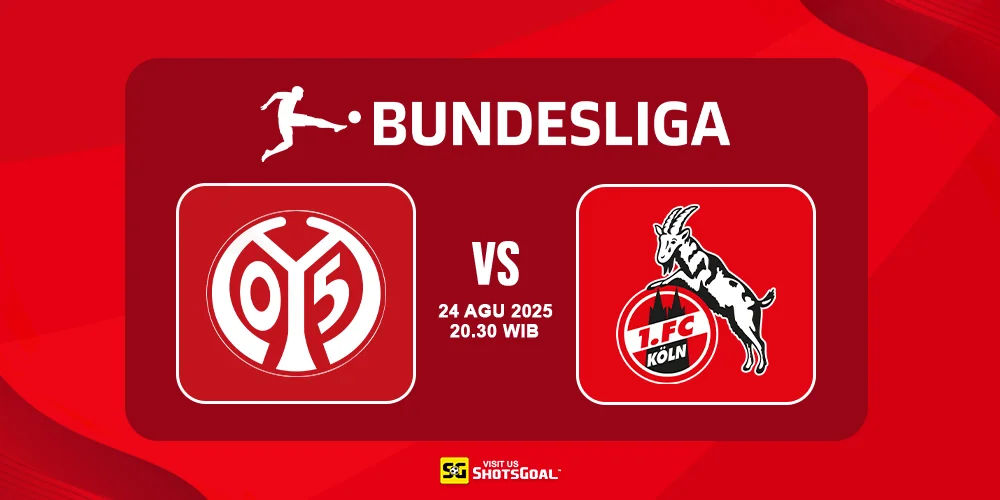 Prediksi Liga Jerman Hari Ini: Mainz vs FC Koln 24 Agustus 2025