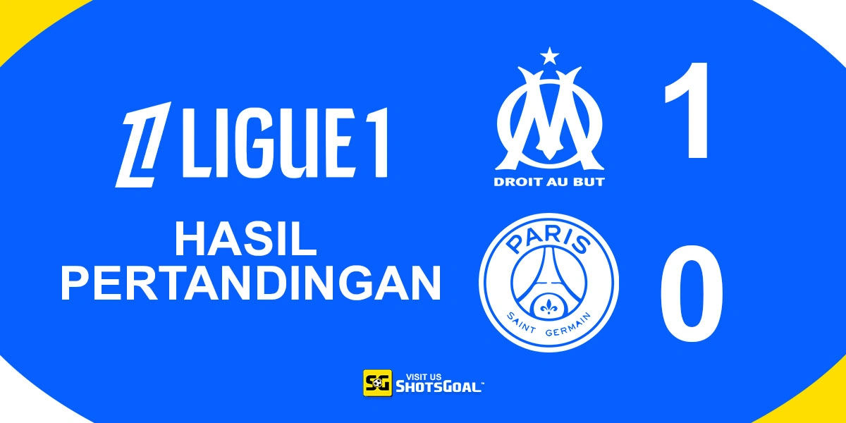 Marseille 1-0 Paris Saint-Germain - Marseille Goreskan Tinta Hitam Pertama Paris Saint-Germain