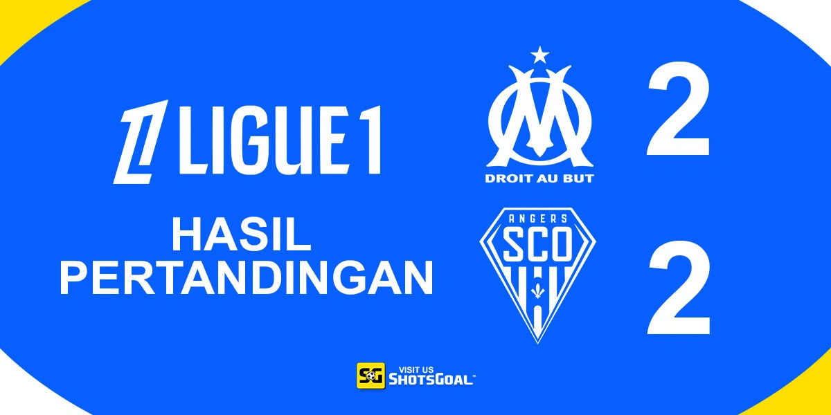 Marseille 2-2 Angers - Angers Jegal Marseille
