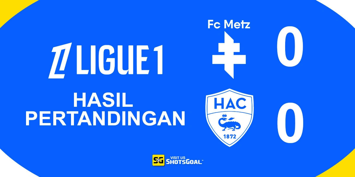 Metz 0-0 Le Havre - Metz Masih Tanpa Kemenangan Musim Ini