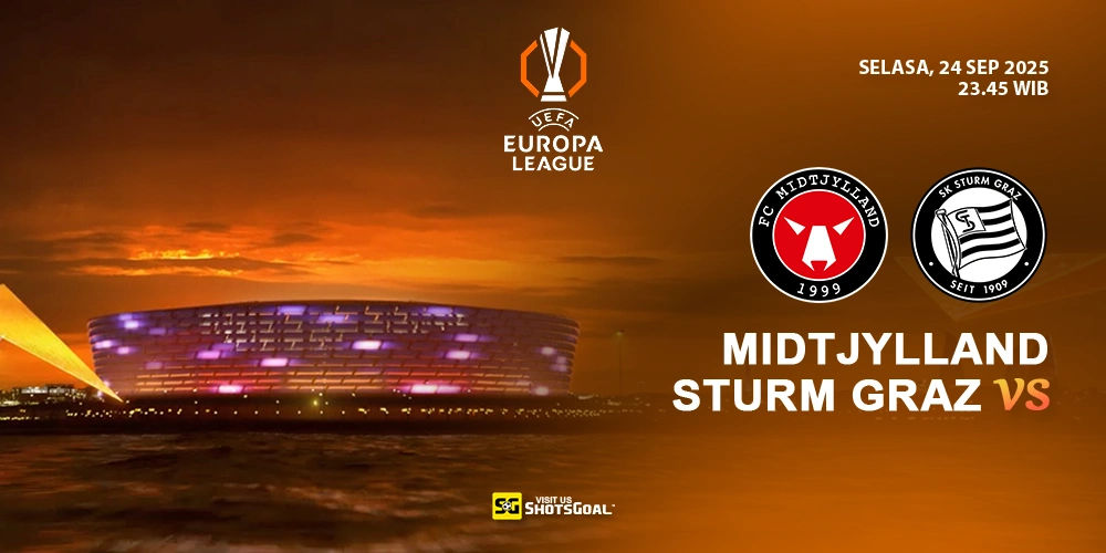 Prediksi Liga Europa: Midtjylland vs Sturm Graz 24 September 2025