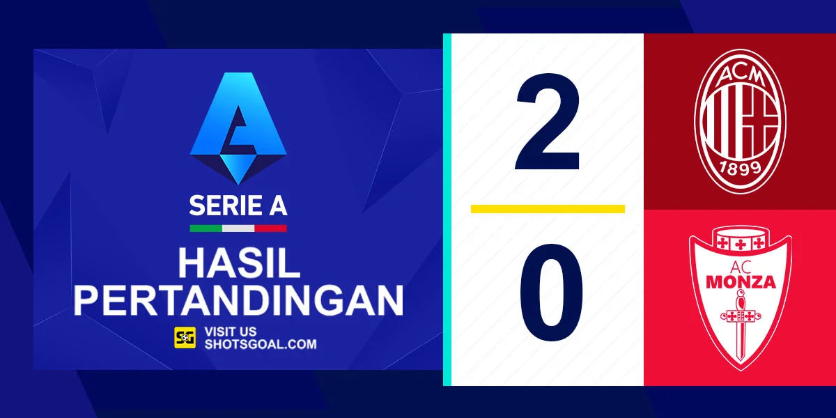 Milan 2-0 Monza - Milan Tutup Musim dengan Kemenangan