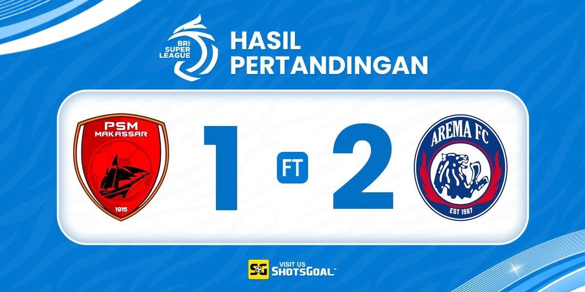 PSM 1-2 Arema - Arema Menangkan Tiga Poin Penting
