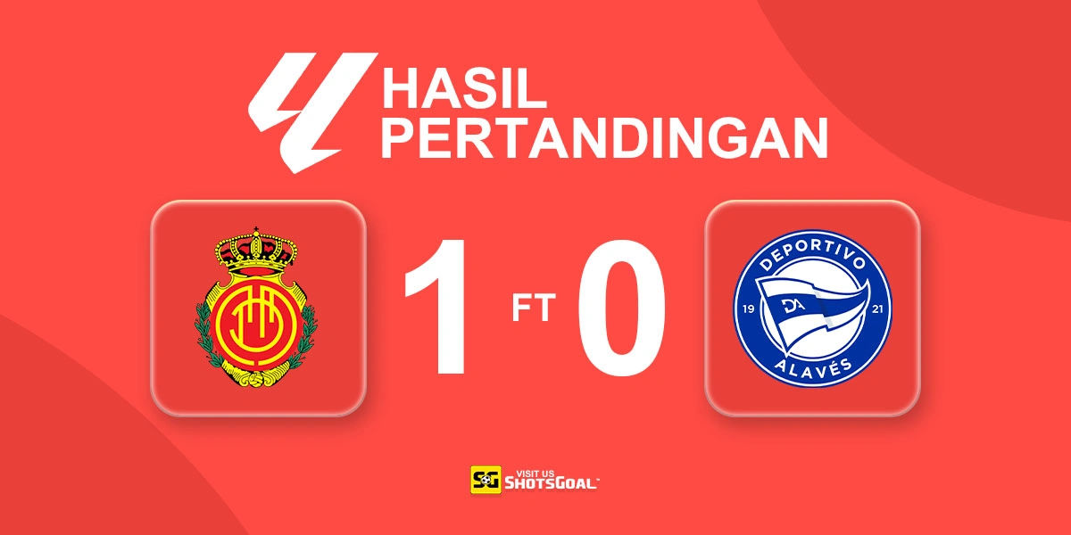 Mallorca 1-0 Alaves - Mallorca Akhirnya Menang di Kandang