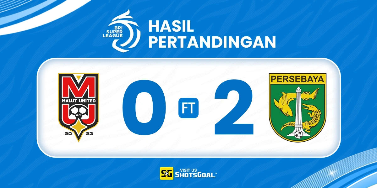 Malut United 0-2 Persebaya - Persebaya Raih Tiga Poin di Ternate