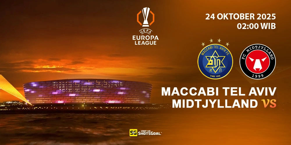 Prediksi Liga Europa: Maccabi Tel Aviv vs Midtjylland 24 Oktober 2025