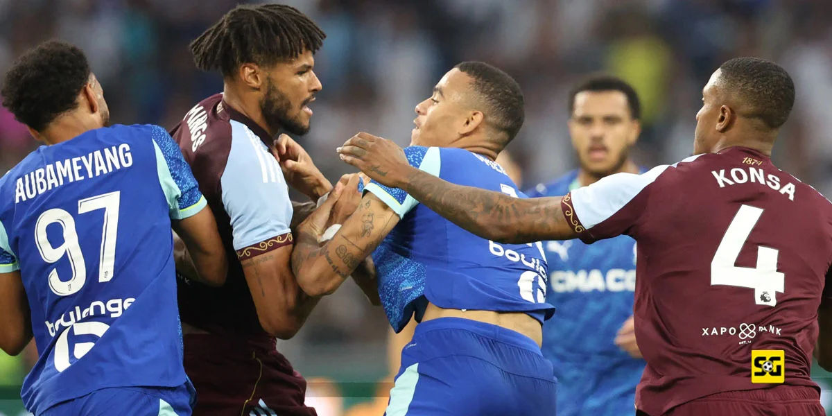 Insiden Panas Terjadi di Laga Persahabatan Marseille vs. Aston Villa!