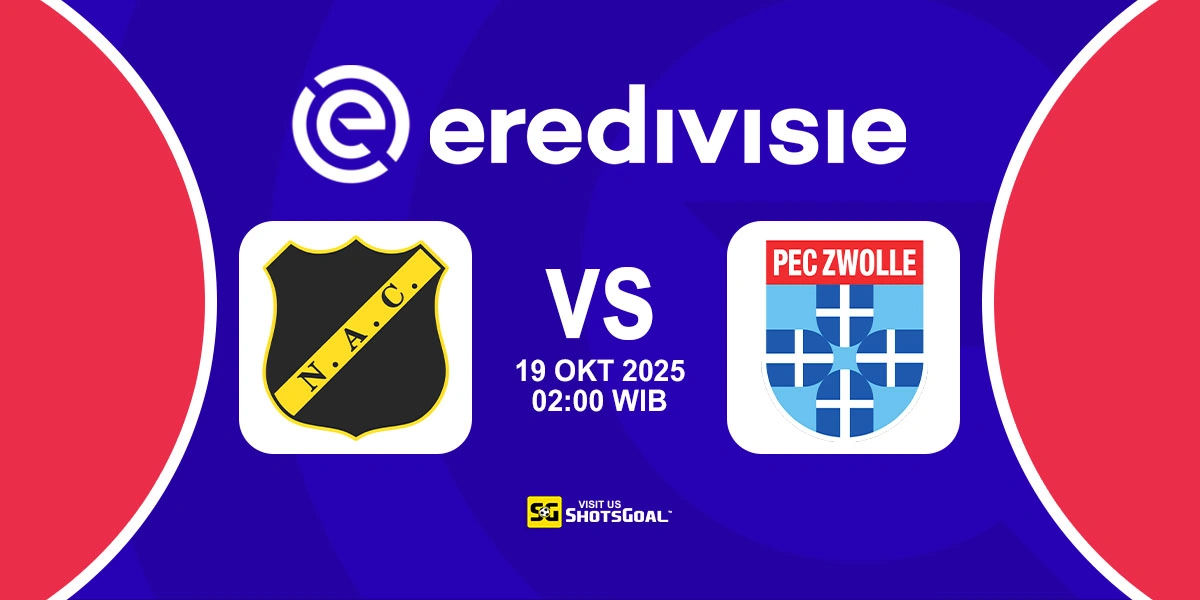 Prediksi Liga Belanda: NAC Breda vs Zwolle 19 Oktober 2025