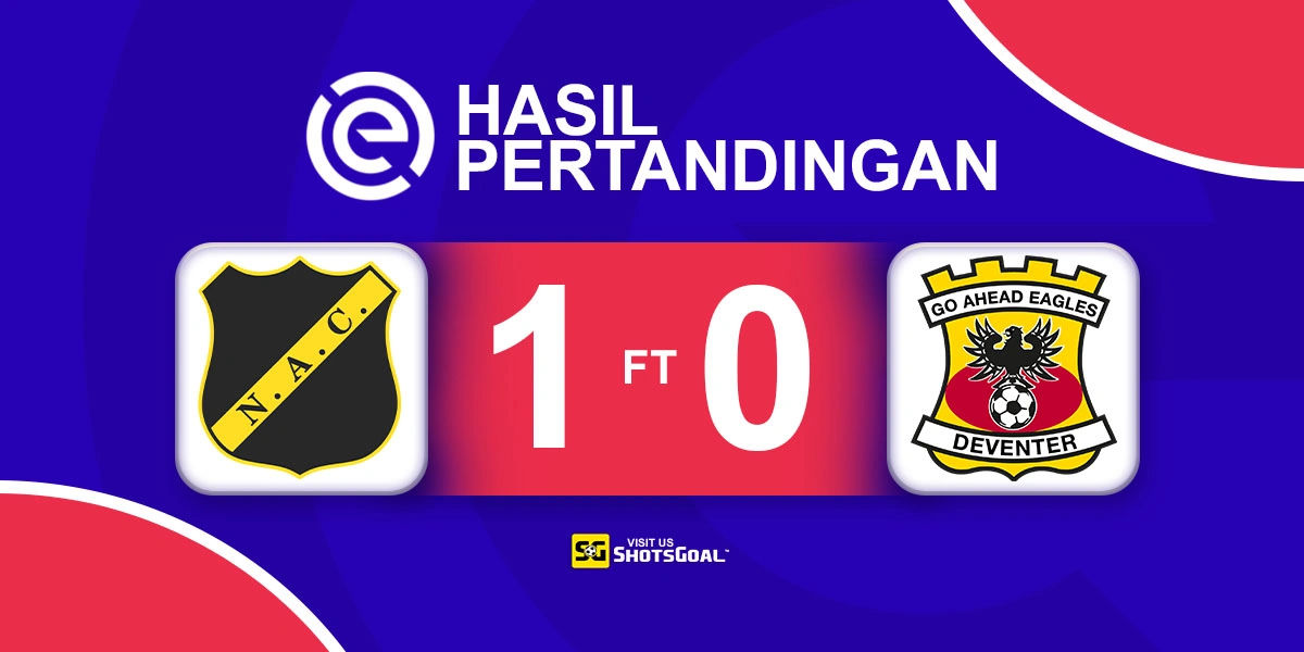 NAC Breda 1-0 Go Ahead Eagles - NAC Breda Menang Tipis
