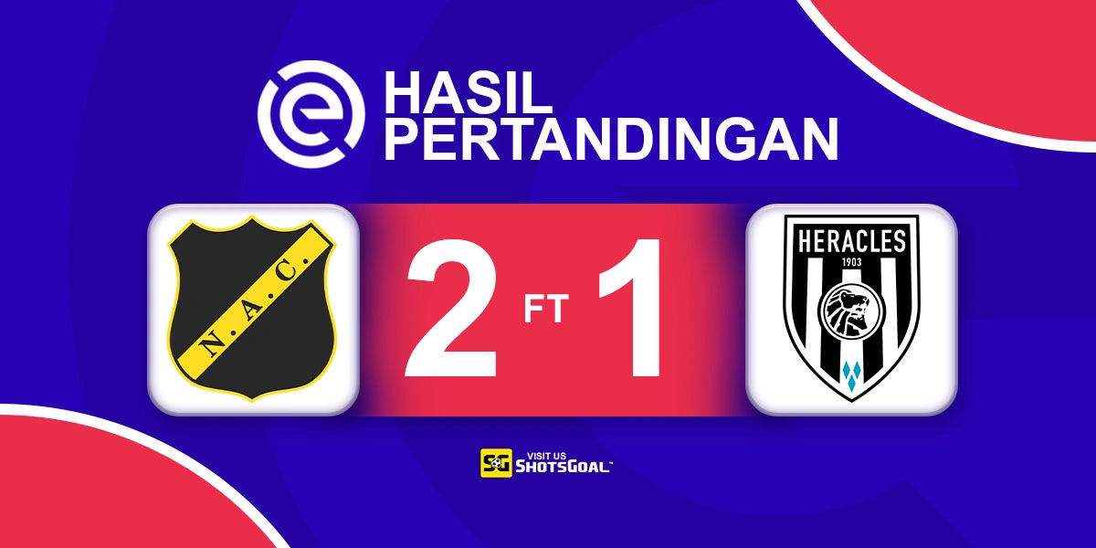 NAC Breda 2-1 Heracles - Comeback Dramatis untuk NAC Breda
