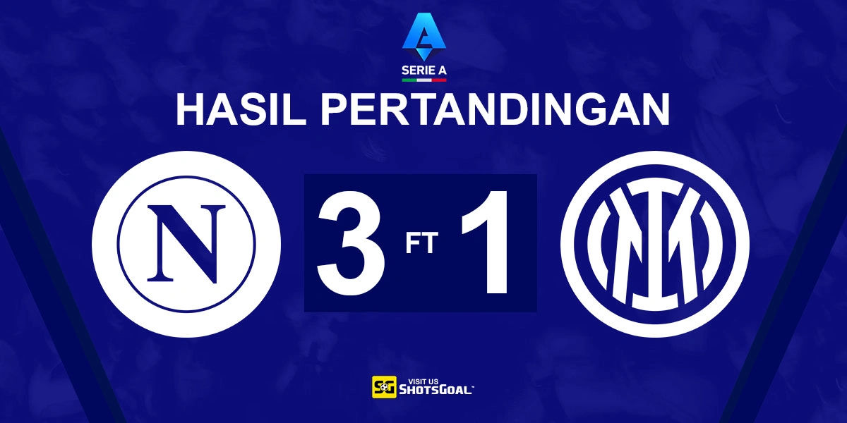 Napoli 3-1 Inter - Napoli Menangkan Laga Penting