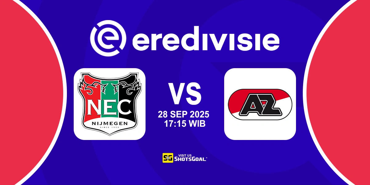 Prediksi Liga Belanda: Nijmegen vs AZ Alkmaar 28 September 2025