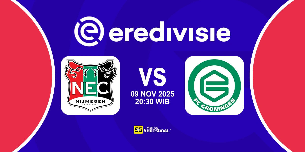 Prediksi Liga Belanda: Nijmegen vs Groningen 09 November 2025