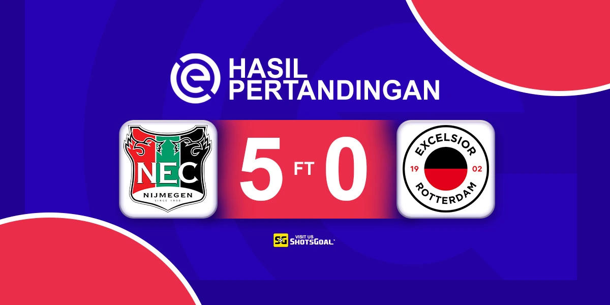Nijmegen 5-0 Excelsior - Nijmegen Pesta Gol di Laga Pembuka