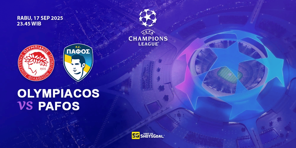 Prediksi Liga Champions: Olympiacos Piraeus vs Pafos 17 September 2025