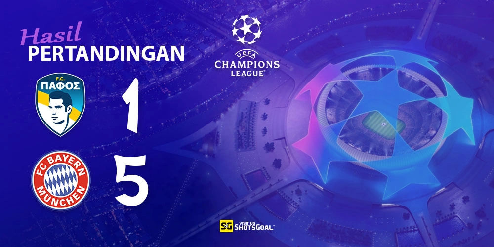 Pafos 1-5 Bayern Munchen - Pafos Cetak Sejarah, Tetapi Dibantai Bayern Munchen