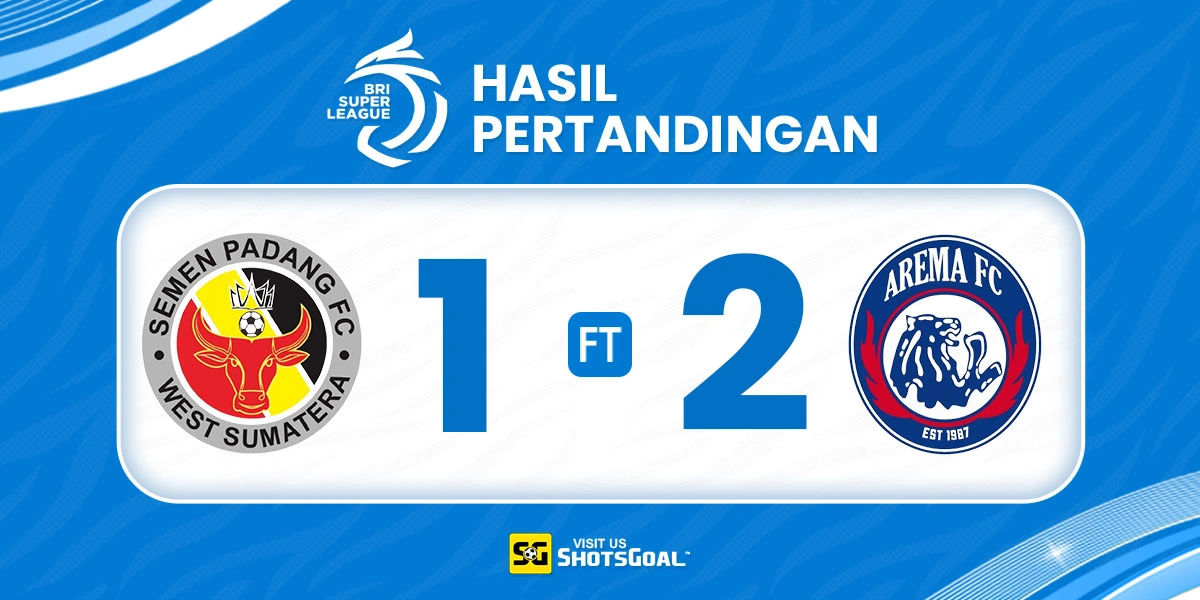 Semen Padang 1-2 Arema - Arema Bertahan dari Serangan Semen Padang