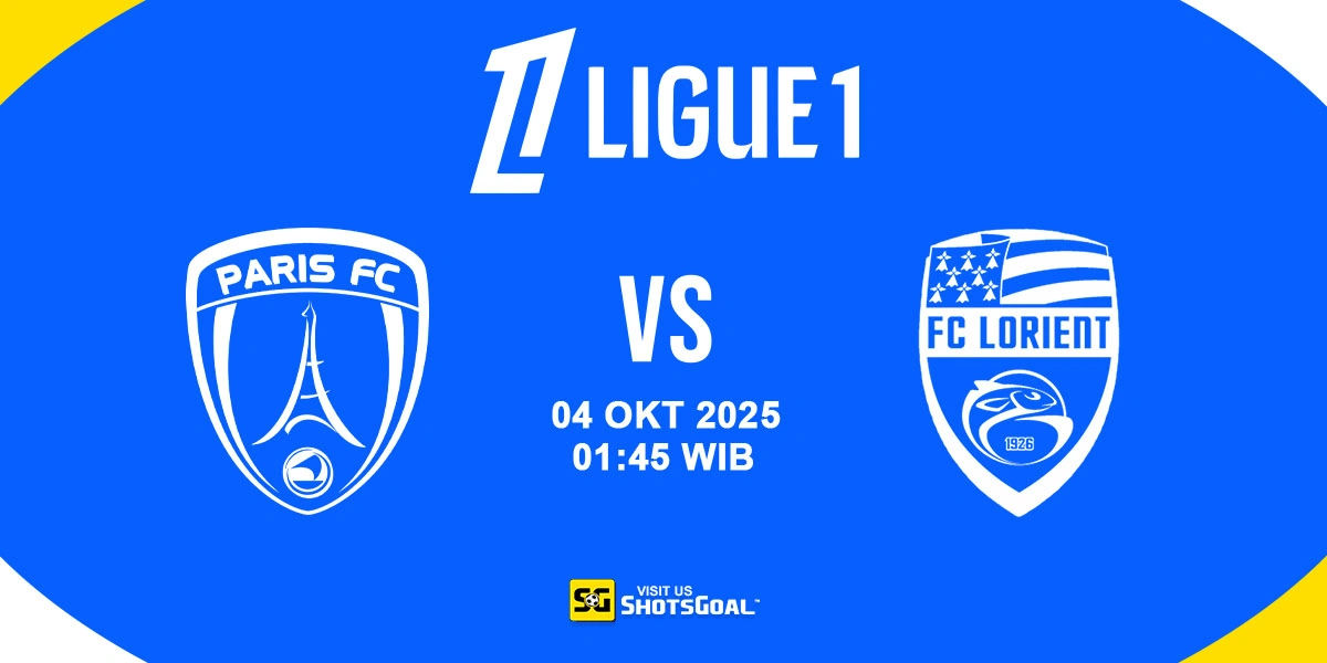 Prediksi Liga Prancis: Paris FC vs Lorient 04 Oktober 2025