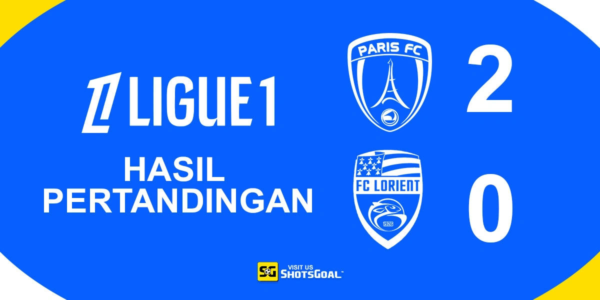 Paris FC 2-0 Lorient - Paris FC Kembali Raih Kemenangan