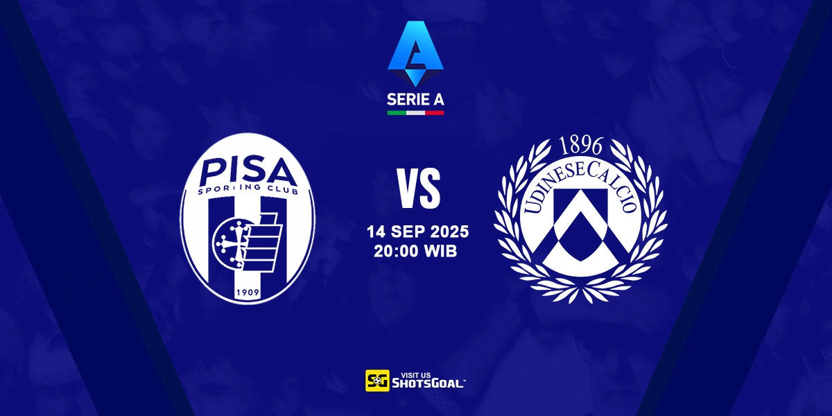 Prediksi Liga Italia: Pisa vs Udinese 14 September 2025