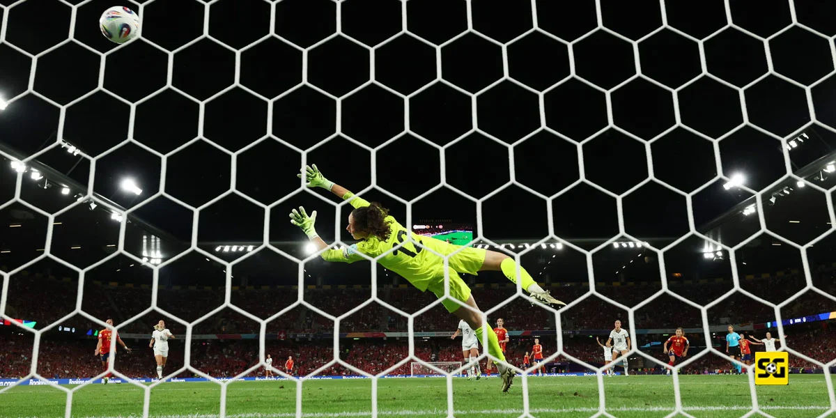 Momen Gol dari Claudia Pina