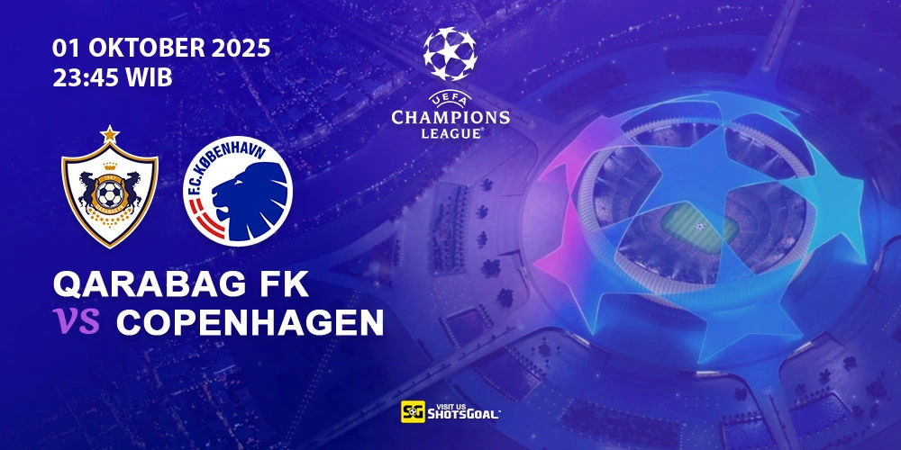 Prediksi Liga Champions: Qarabag vs FC Copenhagen 01 Oktober 2025
