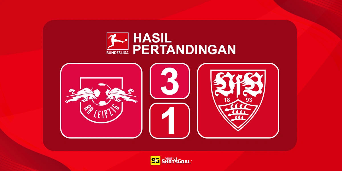 RB Leipzig 3-1 Stuttgart - RB Leipzig Terus Tempel Bayern Munchen