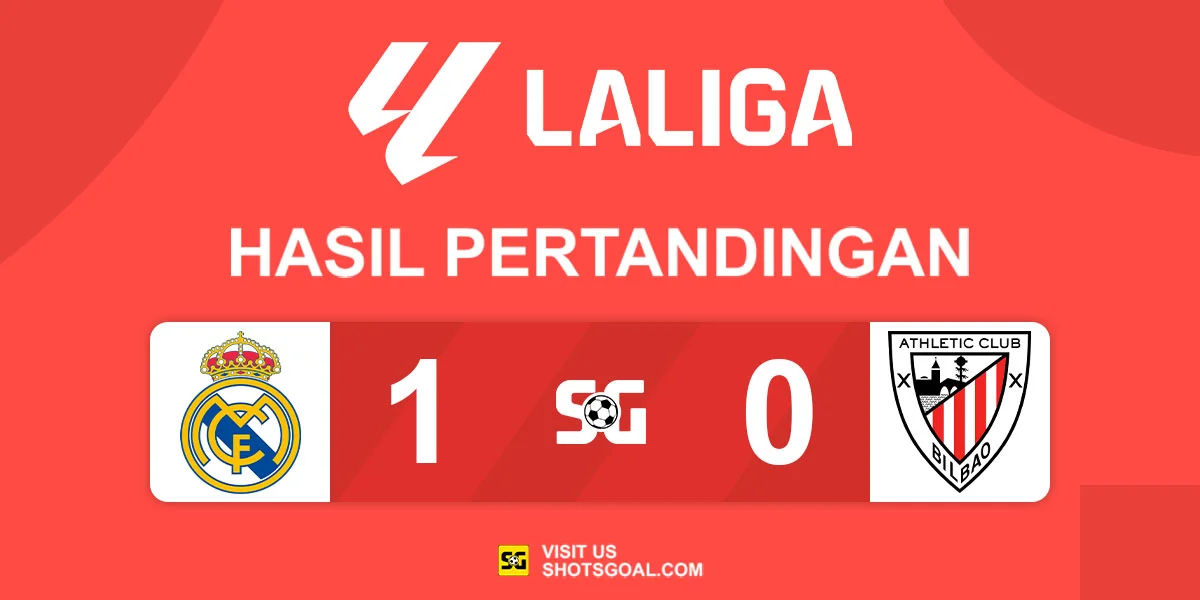 Real Madrid 1-0 Athletic Club - Real Madrid Jaga Peluang Juara