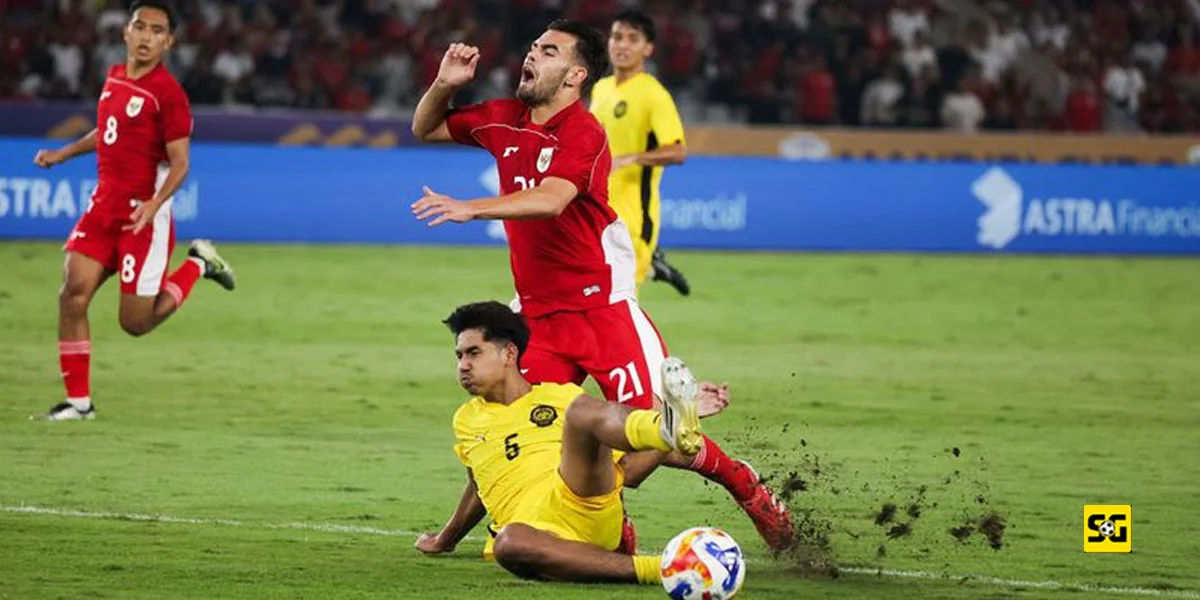 Ini Kondisi Terkini dari Lutut Penyerang Timnas Indonesia U-23, Jens Raven, Usai Alami Benturan Saat Lawan Malaysia U-23
