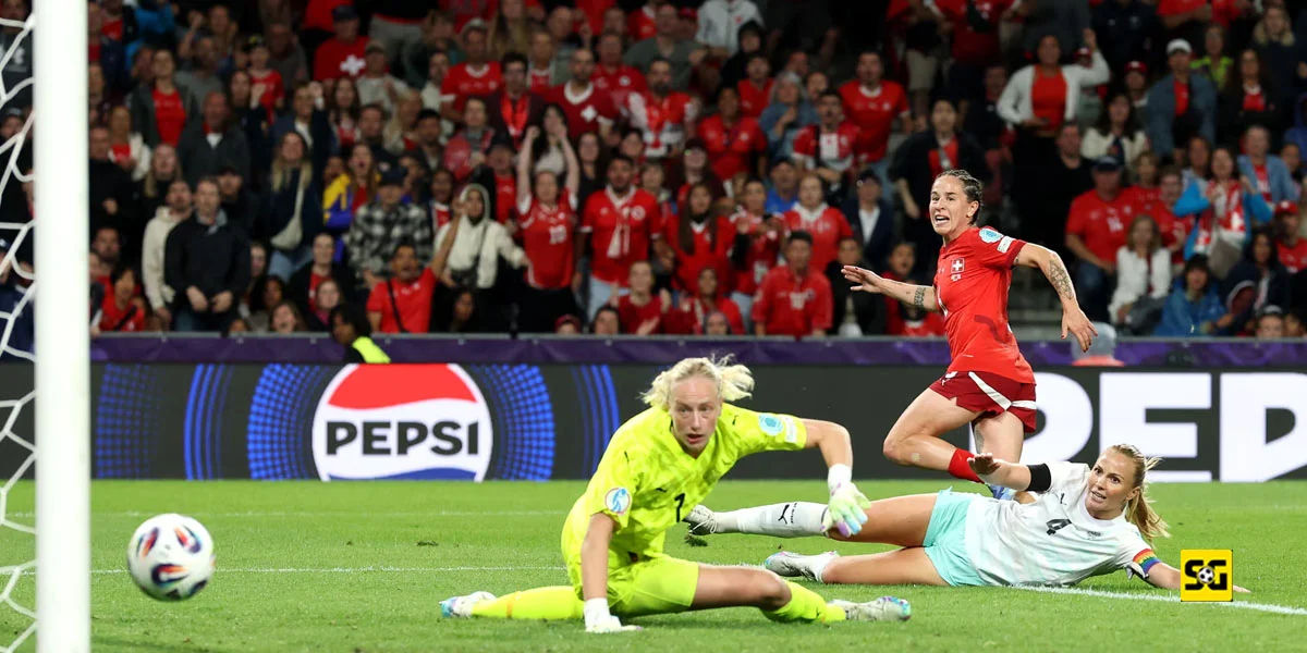 Momen Gol dari Geraldine Reuteler