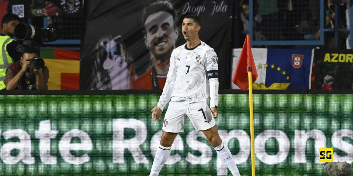 Gol Penuh Makna! Cristiano Ronaldo Cetak Gol di Menit ke-21 untuk Mengenang Diogo Jota