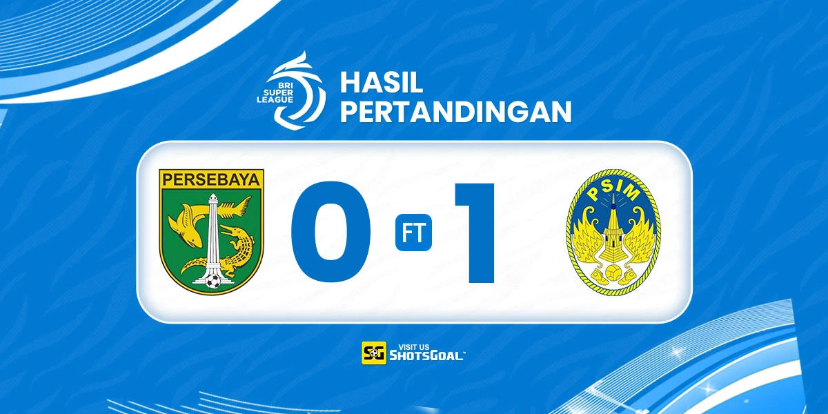 Persebaya 0-1 PSIM - PSIM Kejutkan Persebaya