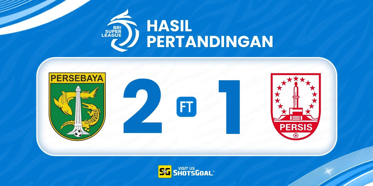Persebaya 2-1 Persis - Persebaya Menang Tipis