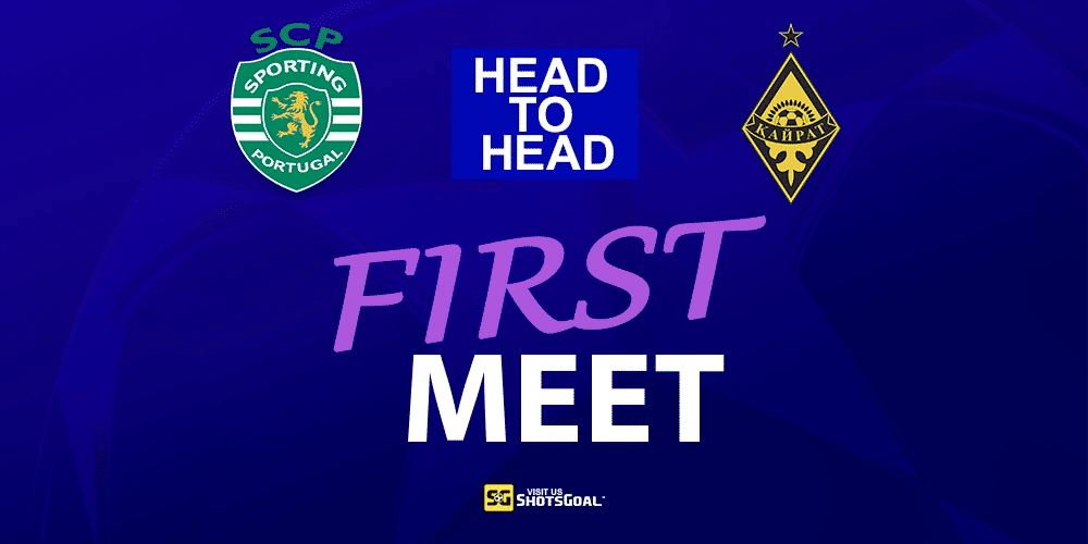 Head to Head Sporting CP vs Kairat Almaty