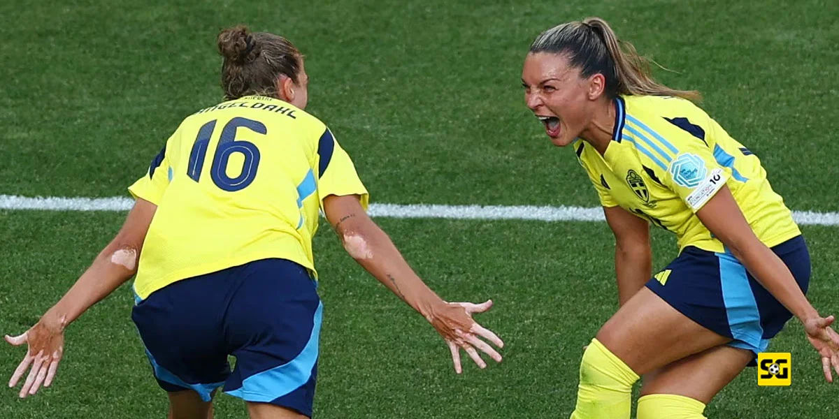 Momen Perayaan Gol dari Filippa Angeldahl