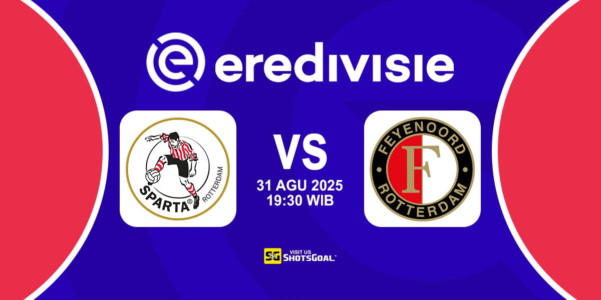 Prediksi Liga Belanda: Sparta Rotterdam vs Feyenoord 31 Agustus 2025