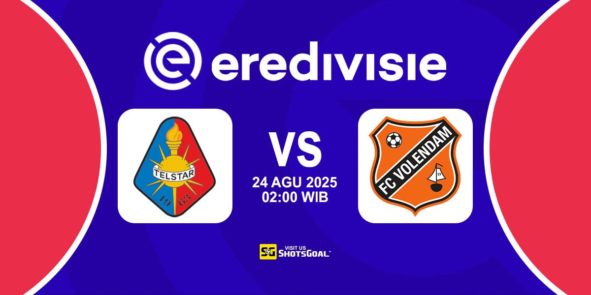 Prediksi Liga Belanda: Telstar vs FC Volendam 24 Agustus 2025