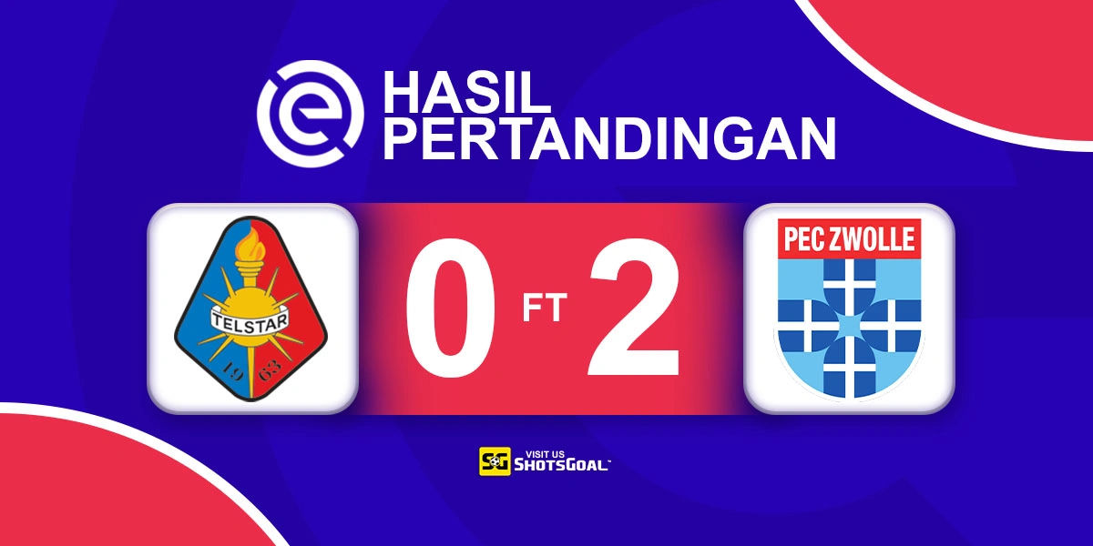 Telstar 0-2 Zwolle - Zwolle Masih Sempurna Setelah Dua Laga