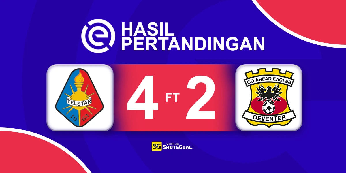 Telstar 4-2 Go Ahead Eagles - Telstar Menangkan Drama Enam Gol