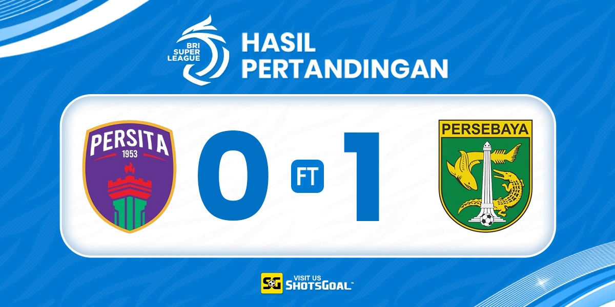 Persita 0-1 Persebaya - Persebaya Kembali ke Jalur Kemenangan