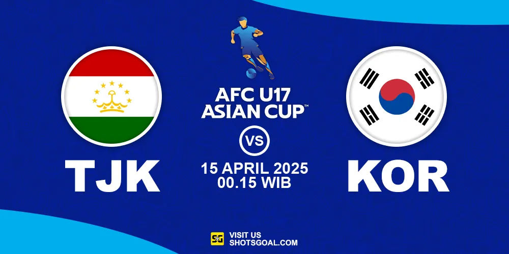 Prediksi Piala Asia U17: Tajikistan U17 vs South Korea U17 14 April 2025