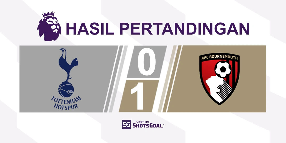 Tottenham Hotspur 0-1 Bournemouth - Bournemouth Menang Mengejutkan