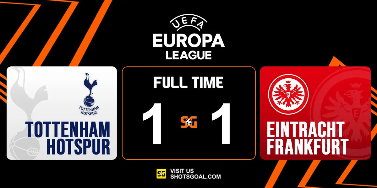Tottenham Hotspur 1-1 Eintracht Frankfurt - Tanpa Pemenang di Inggris