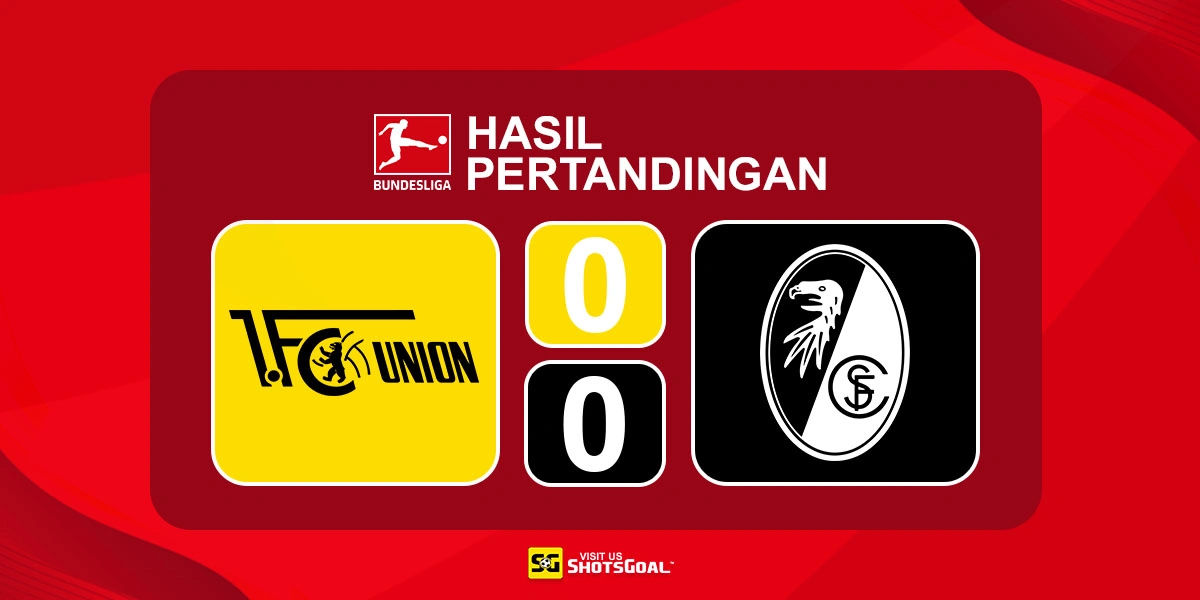 Union Berlin 0-0 Freiburg - Freiburg Menahan Serangan Union Berlin