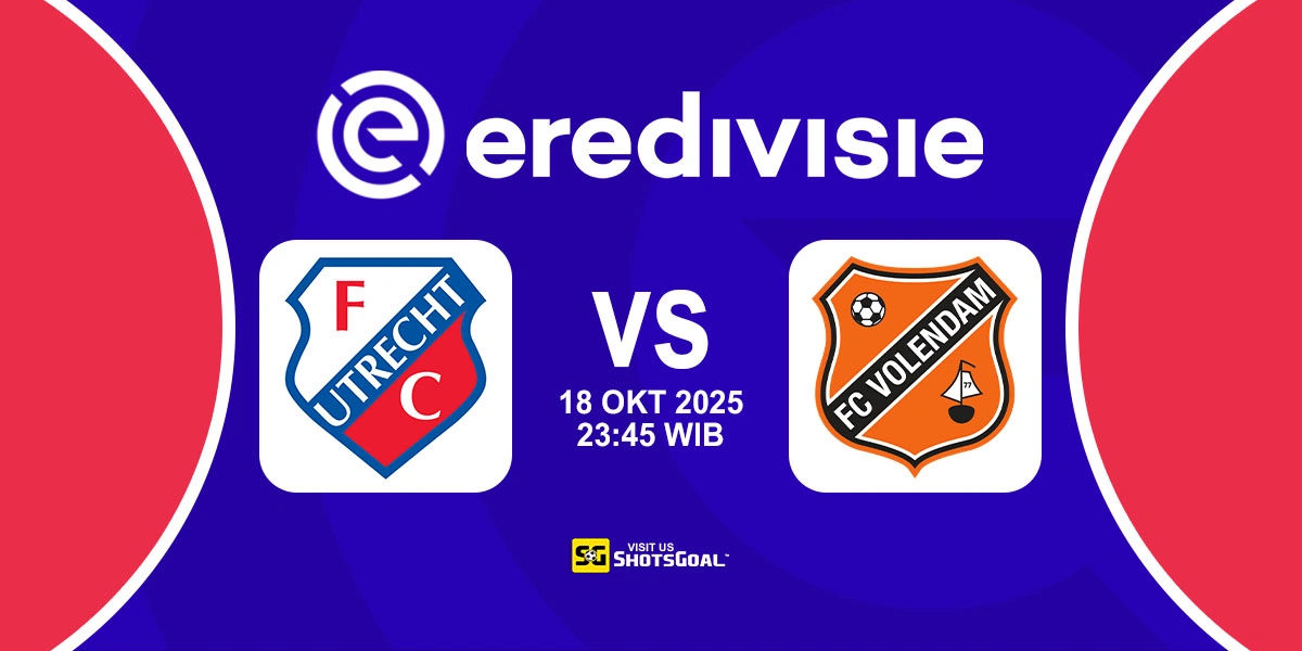 Prediksi Liga Belanda: Utrecht vs FC Volendam 18 Oktober 2025