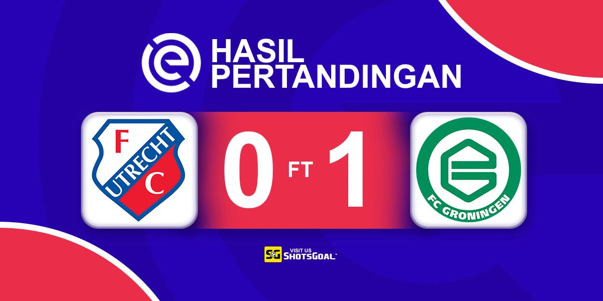 Utrecht 0-1 Groningen - Groningen Rusak Rekor Kandang Utrecht