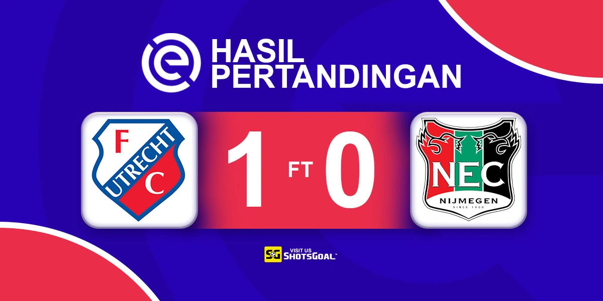 Utrecht 1-0 Nijmegen - Utrecht Menang Tipis